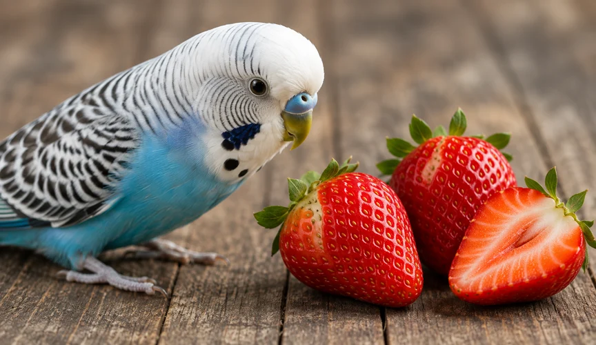 Can Budgies Eat Strawberries